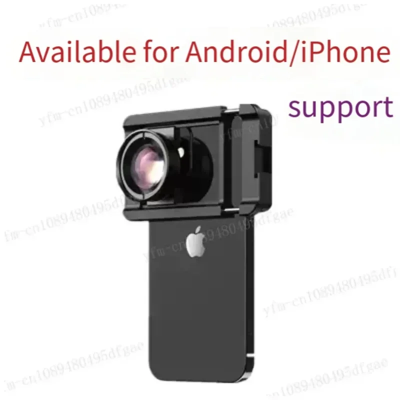 Smartphone SLR/DSLR and movie lens E-seat full-frame camera with DOF adapter