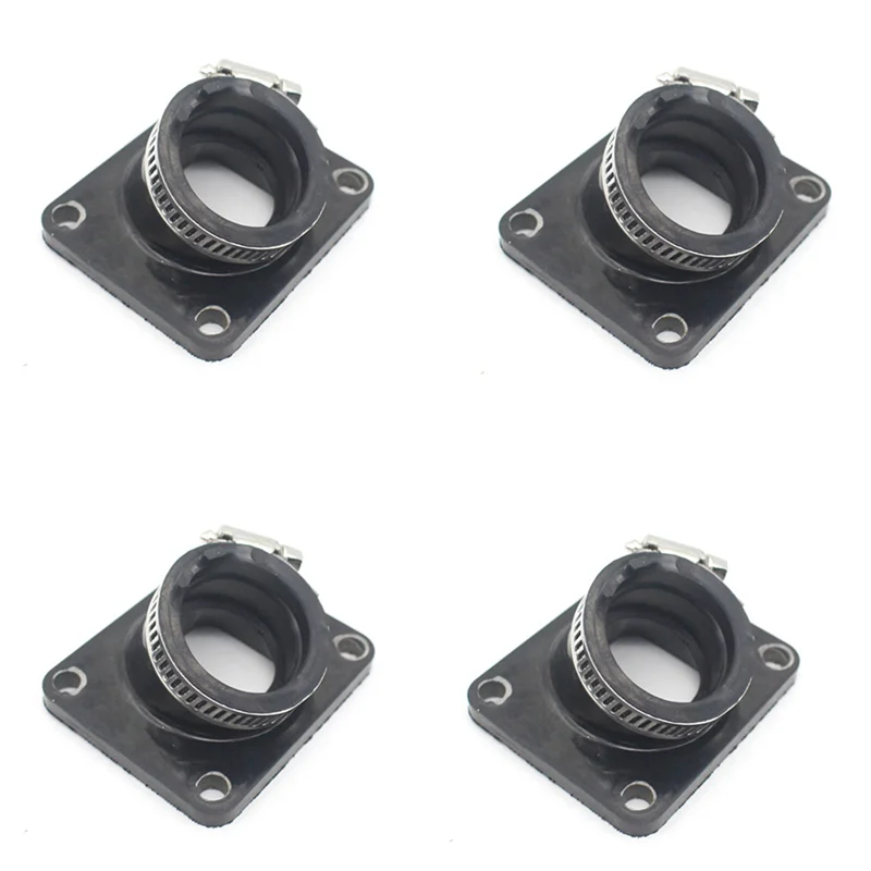 Hot Selling-4X Motorcycle Carburetor Interface Adapter Intake Manifold For AG100 DT100 DT125 MX100 RT100,4X Motorcycle Ca