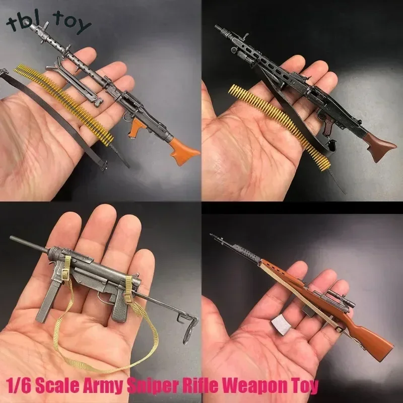 1/6 Soldier Scene Accessory Akm Bullet Toy Parts Military Army Weapons Model Ornaments Antitank Bazooka  Action Figure