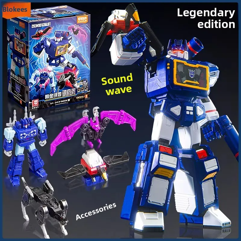 Blokees genuine transformers building block legendary version sonic assembly toy gram boy figure model ornament