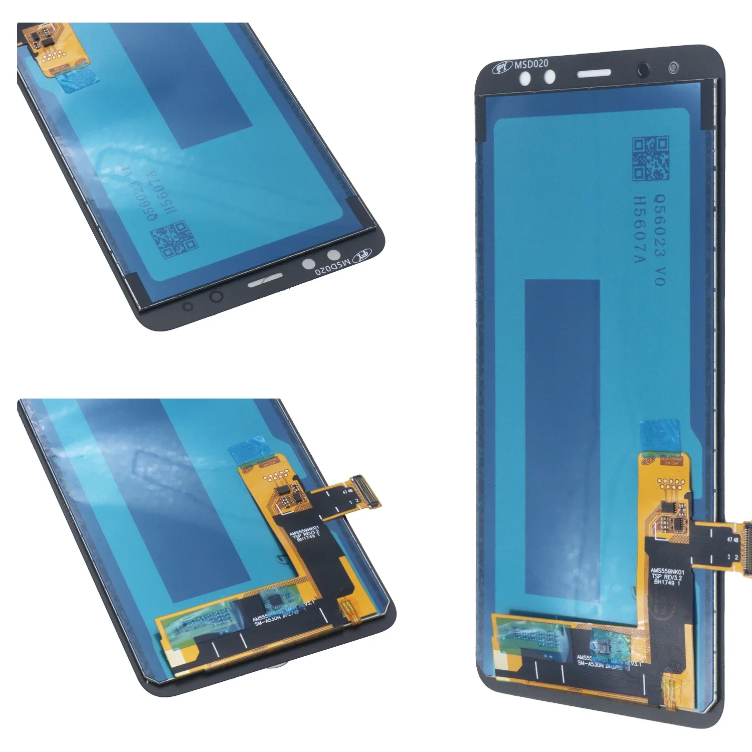 AAA+ A530 A530F A530F/DS Display With Frame For Samsung Galaxy A8 2018 Lcd Display Touch Screen Digitizer Assembly Replacement