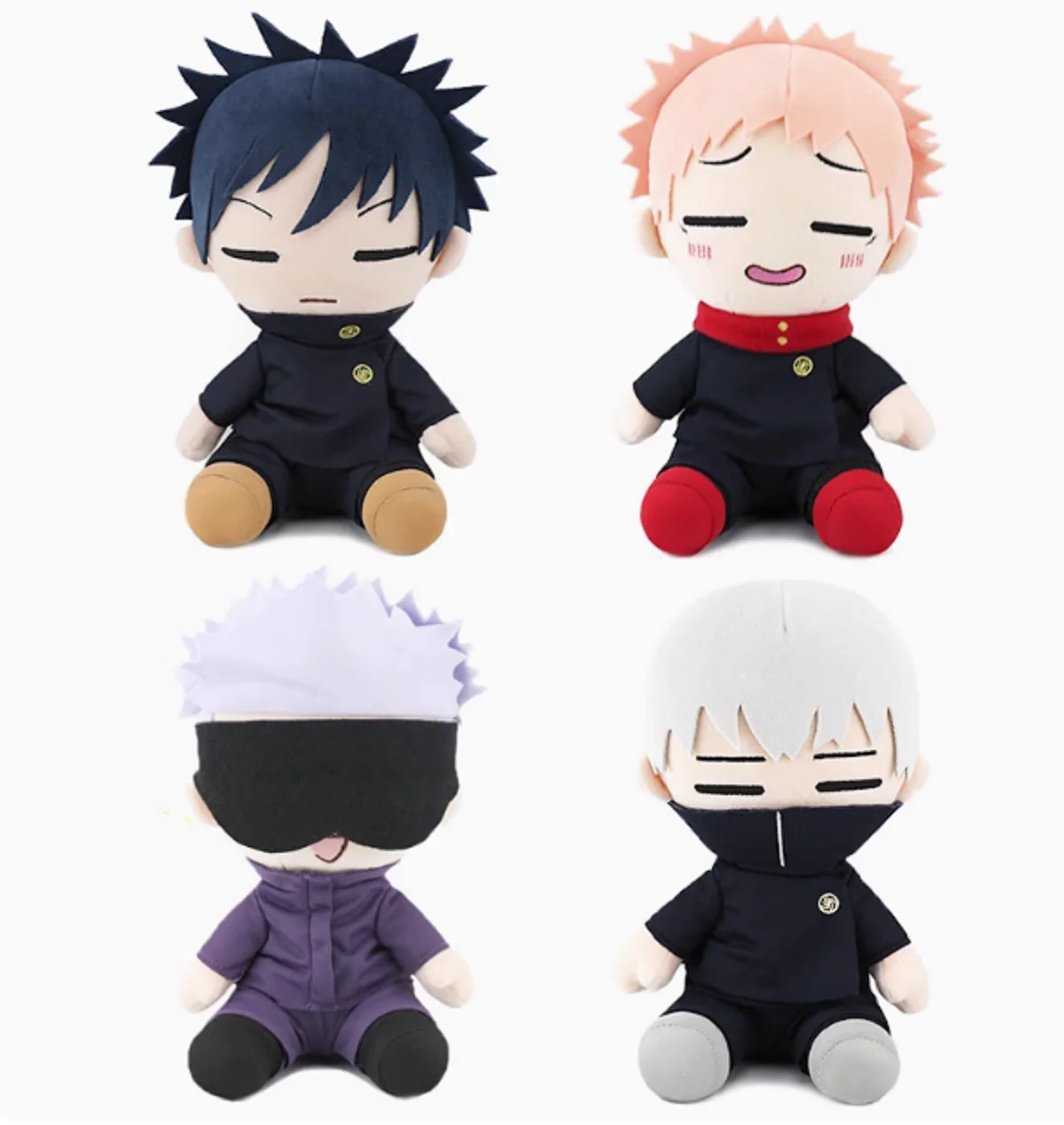 20cm Nanami Kento Plush Geto Suguru Satoru Gojo Itadori Yuji Inumaki Toge Anime Figure Stuffed Kawaii Doll Birthday Gift