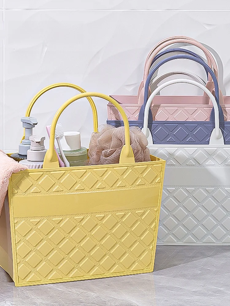 

Корзина для хранения Batoom: аксессуары для ванной, корзина для душа для студенческого общежития, дренажная корзина для ванной, органайзер для туалета