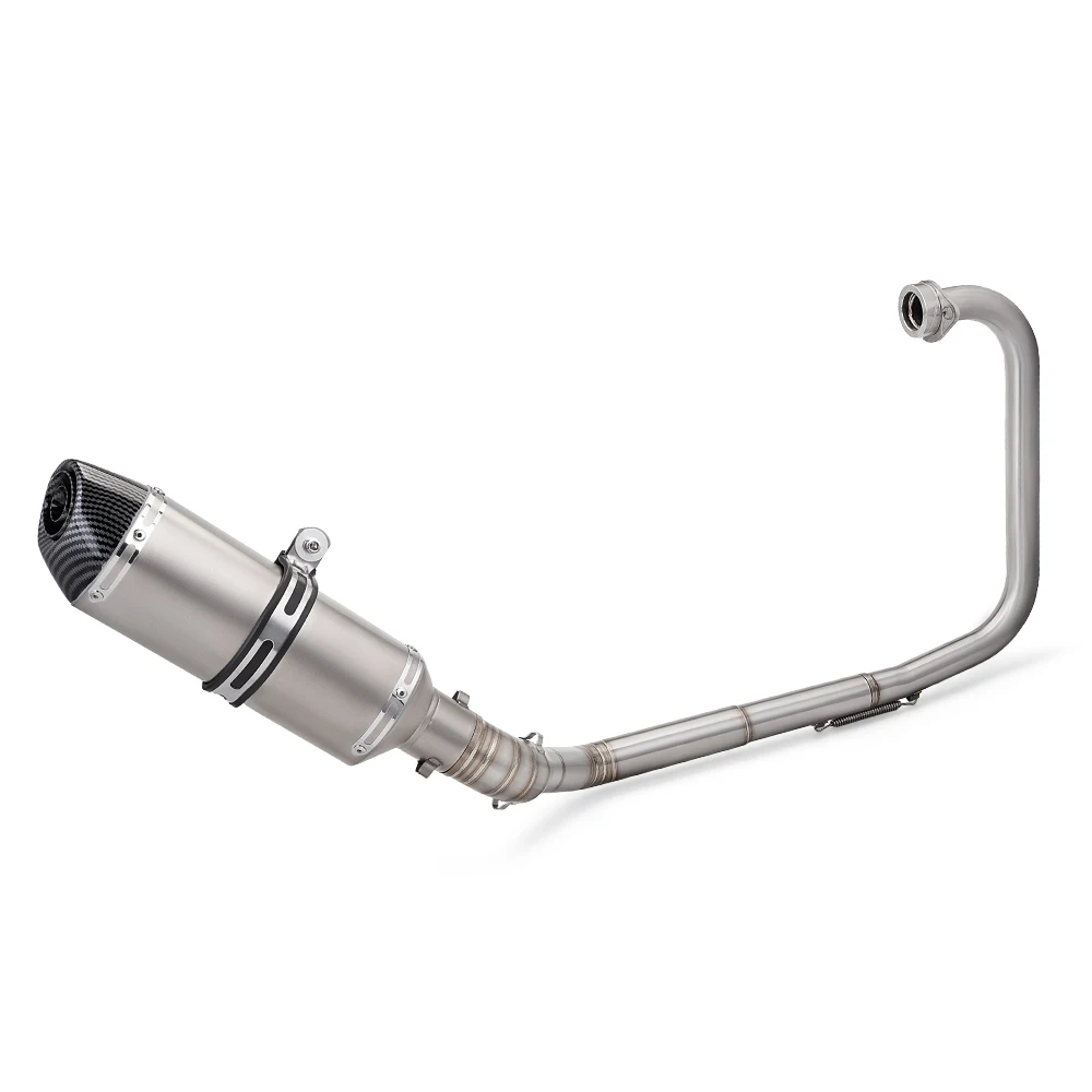 

For NS 200 modified motorcycle stainless steel exhaust system escape 51mm center connection pipe connection muffler