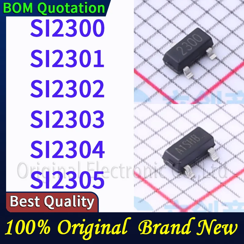 50 unids/lote SI2300 SI2301 SI2302 SI2303 SI2304 SI2305 En stock Original de alta calidad