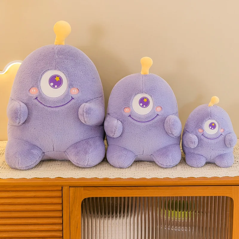 Monstro pequeno bichos de pelúcia macio acabamento boneca, decoração do quarto, presentes de aniversário para amigos, requintado, 5 cores