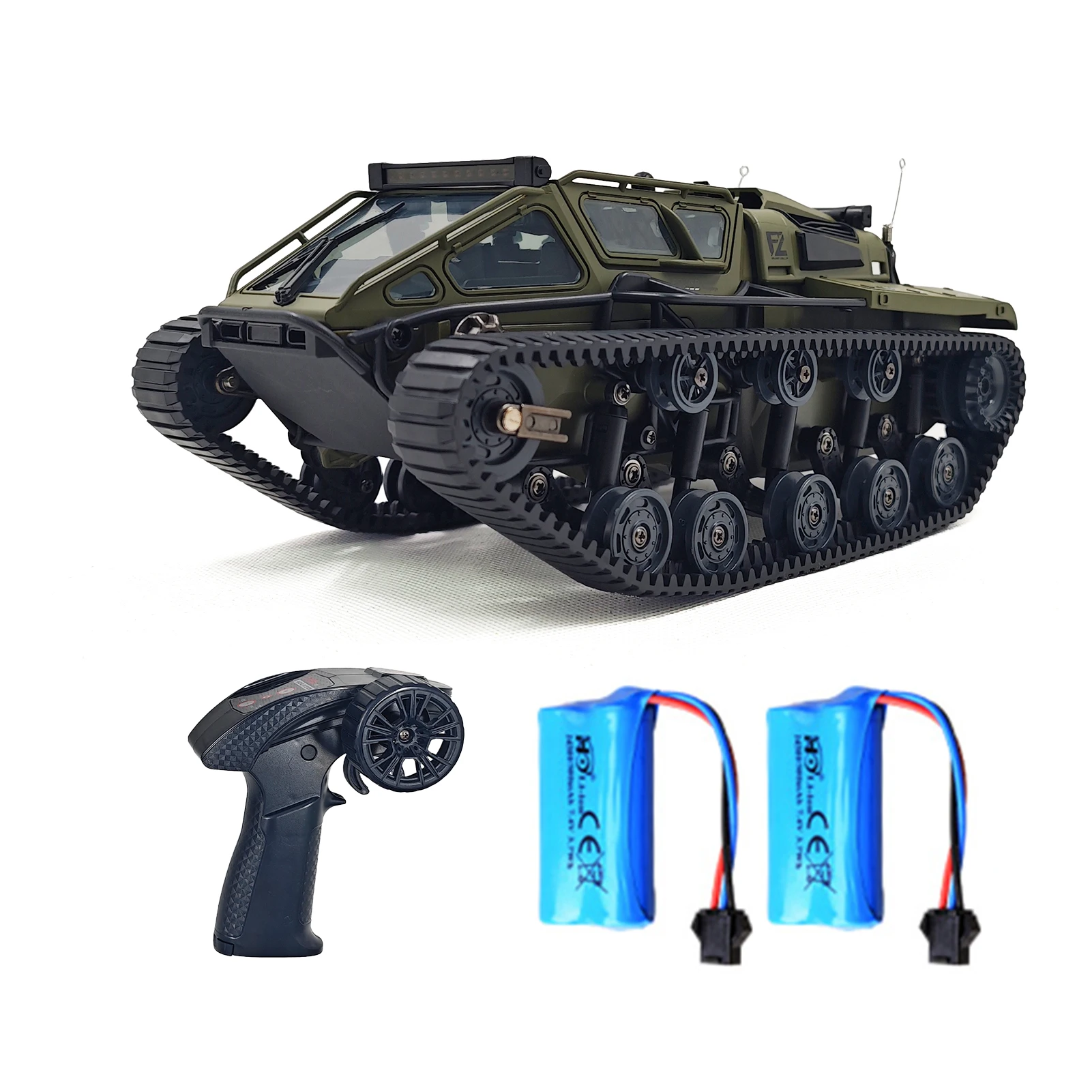 

Remote Control , 2.4GHz All Terrain 360° Rotating Vehicle with Lights, Rechargeable Tracked Car Gifts for Boys and Girls