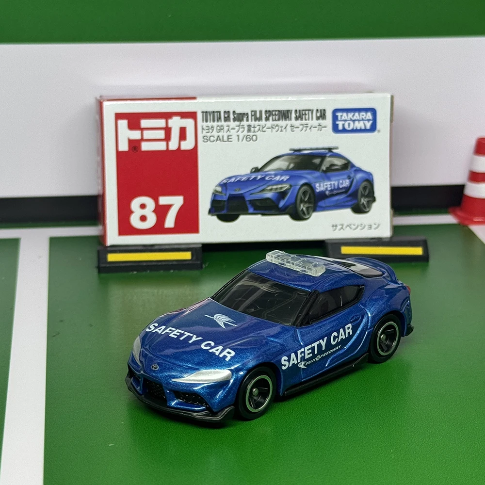 

Takara Tomy Tomica No.87 Toyota GR Supra Fuji International Speedway (FISCO) Sefety Car Литье под давлением Статический сплав Режим автомобиля