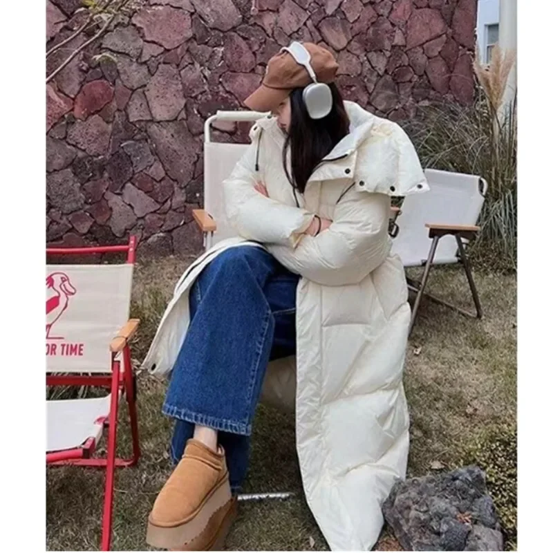 جديد شتاء دافئ سترات المرأة مقنعين طويلة سميكة سترة قطن يندبروف معطف مبطّن عادية فضفاض الثلوج ارتداء معطف JJ290