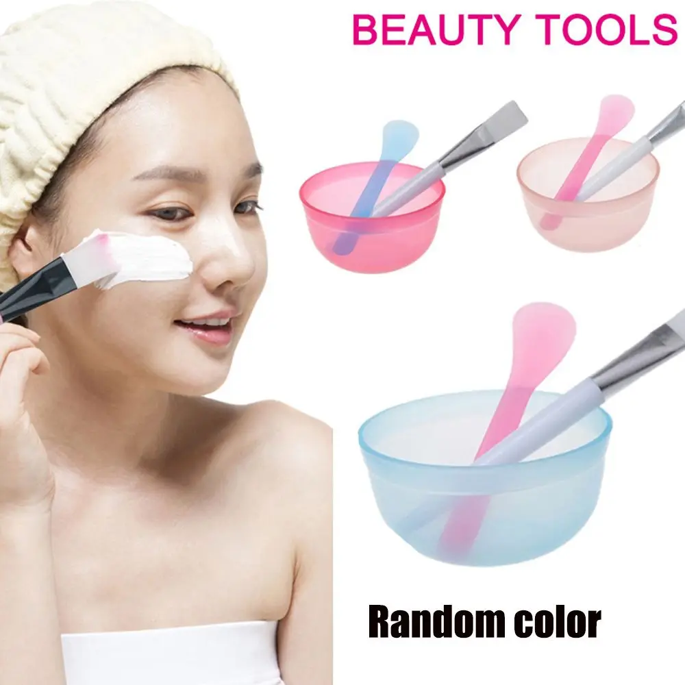 Mini DIY Mixing Bowl Kit Face Mask Mask Bowl Sets Face Care Tool Spoon Stick Makeup Tools