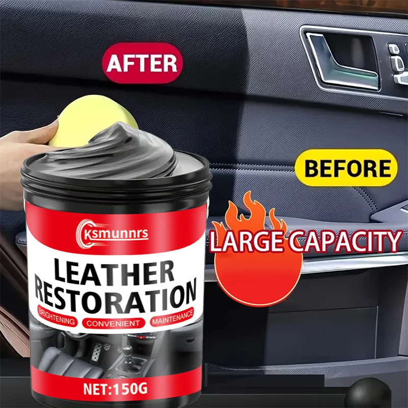 Car Plastic Part Plating Refinishing Agent - Restore Shine, Car Dashboard Wax, Tire Blackening Wax, Sofa Seat Cream - Suitable F
