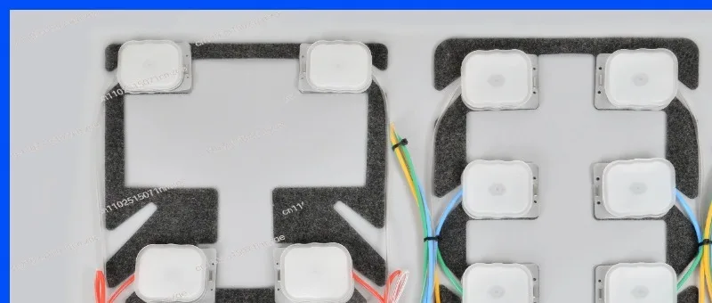 

Универсальный 12-точечный пневматический массажный чехол для автомобильного сиденья с поддержкой поясницы, интегрированная подушка для модификации автомобильного сиденья