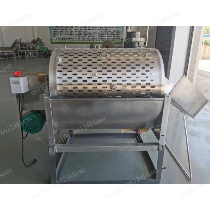 Automatic Vegetable Washing Machine 220V for Potato, Lotus Root and Sweet Root Cleaning, Household Commercial Dual Use