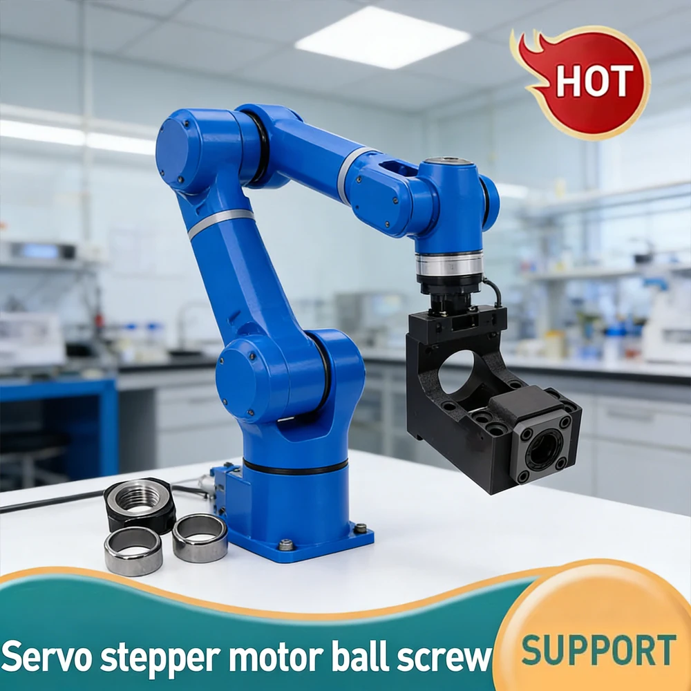 

57 60 86 110 Servo stepper motor ball screw integrated support motor mounting fixed drive seat