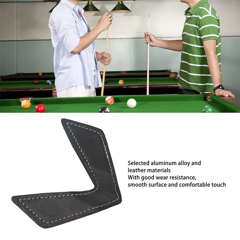 Leather Engraved Chalk Holder with Clip, Magnetic Pool Cue Chalk Holder, Pocket Pool Stick, Billiard Accessories