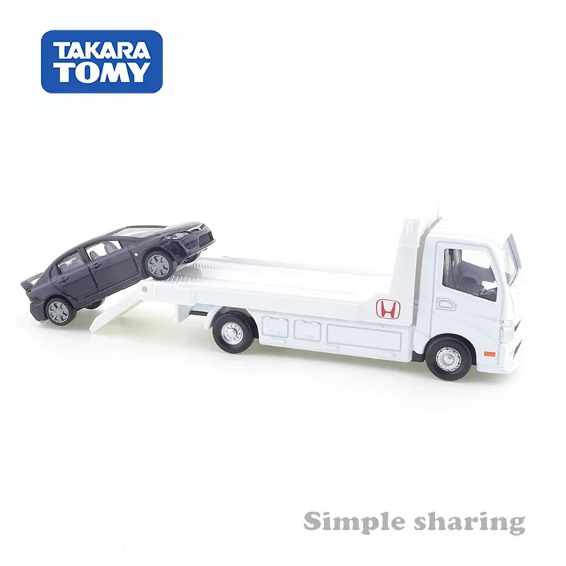 Takara Tomie Transporter Honda Civic Type R (Fd2) Auto Legering Speelgoed Motorvoertuig Diecast Metalen Model Voor Kinderen