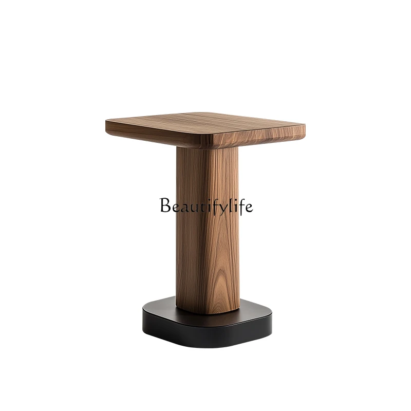 

Simple modern living room walnut edge few small solid wood side table high-end household