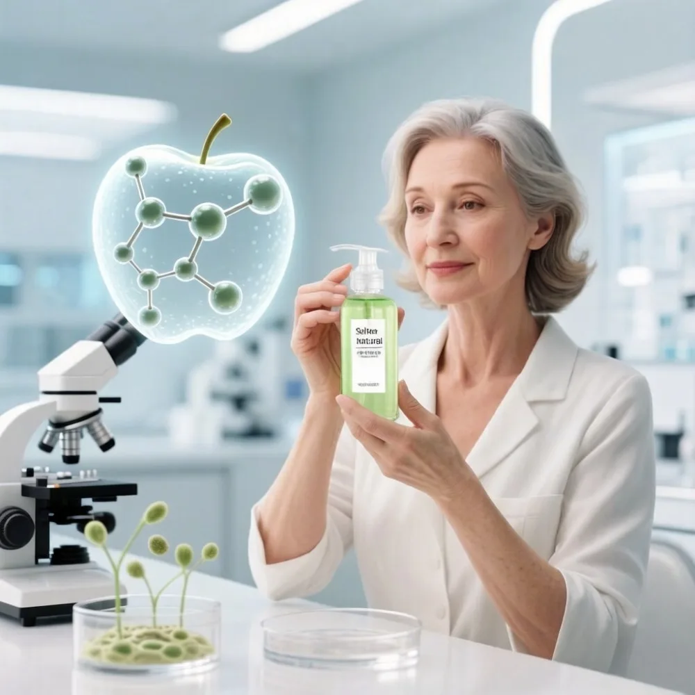500ml Apple Stem Cell Serum Wrinkles Lifting Facial Care wiht Hyaluronic Acid Skin Firming Essence