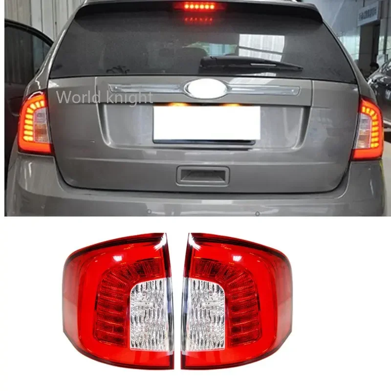 LED taillights rear lights car styling led rear trunk lamp plug and play 2PCS LED For ford edge 09-13