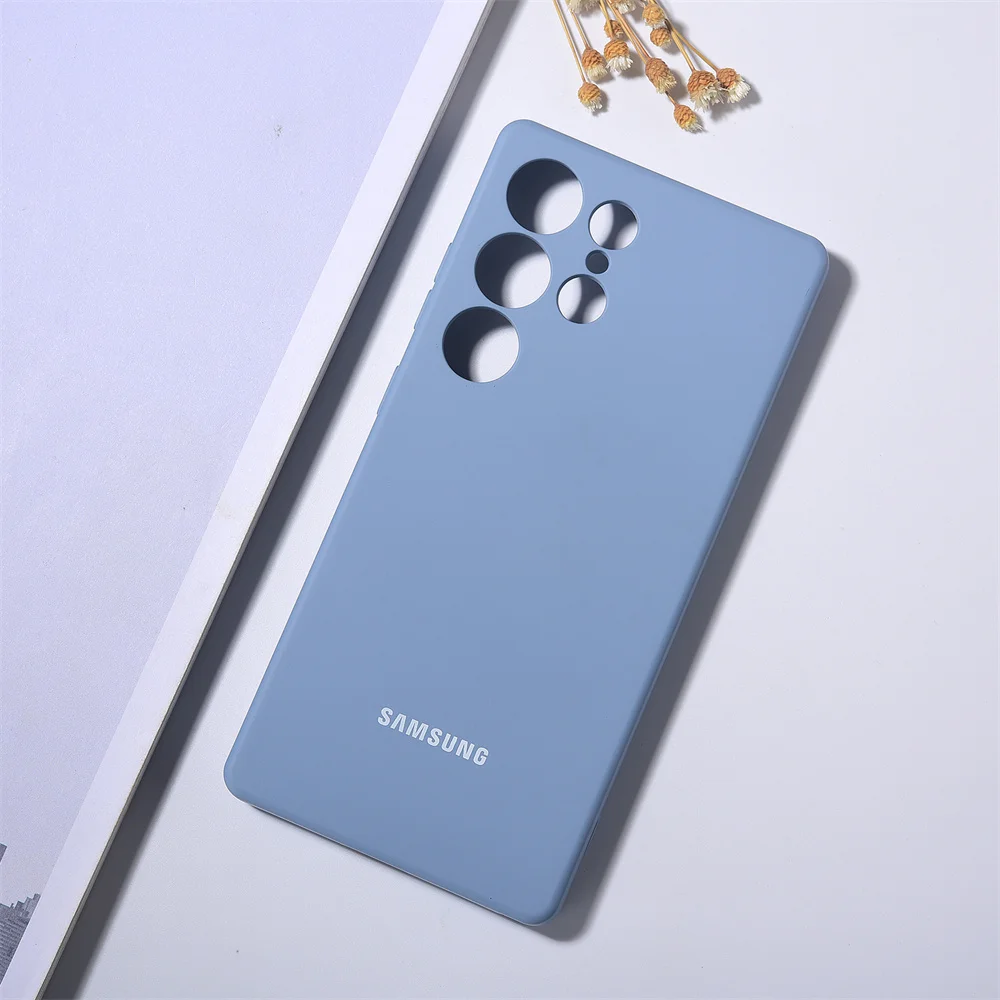 Soft TPU Mobile Phone Case Cover for Samsung Galaxy S25 Ultra/S25 Plus/S25 Ultra-thin Liquid Silicone Back Protective Shell S25+