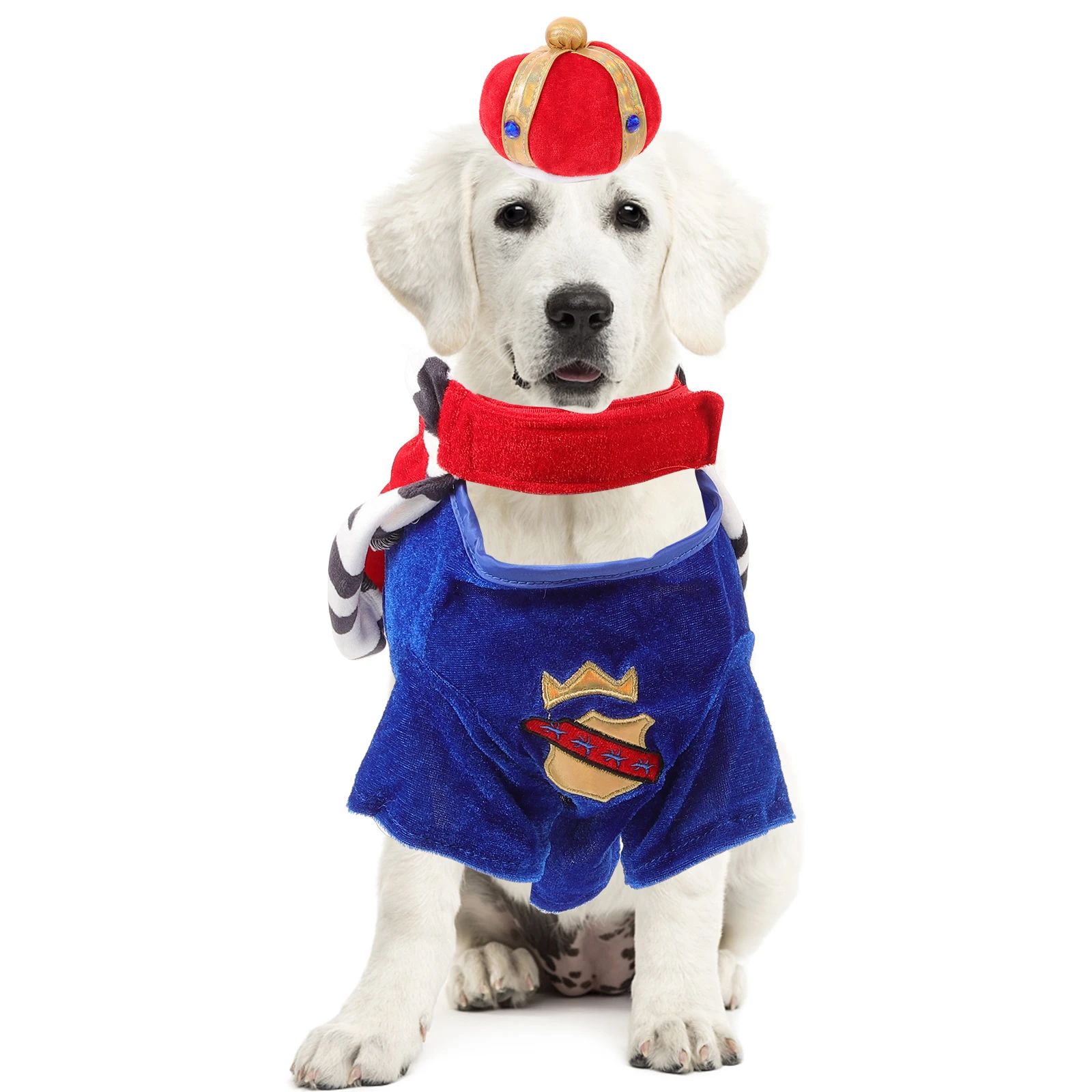 

Costume Pet Overcoat Crown Hat for Small Dogs Winter Clothes Lovely Mantle Sweet Fashionable Dog Cloth Pet Clothing Dog Jacket