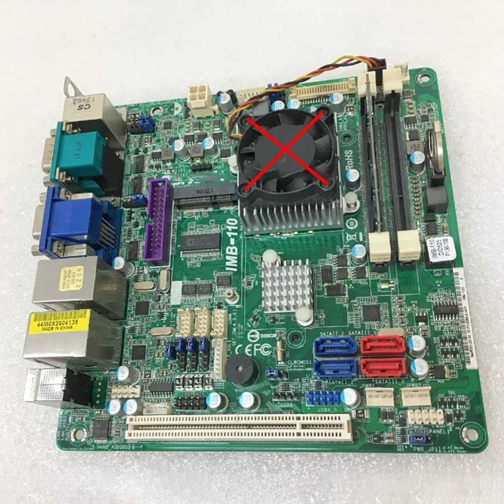 IMB-110 REV.G/A 1.02 للوحة الأم الطبية الصناعية ASRock اختبار مثالي