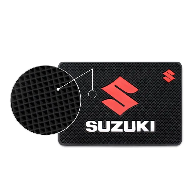 1Pcs Auto Car Accessories Dashboard Anti Slip Mat Phone Non-Slip Storage Mat For Suzuki Vitara Swift Ignis Kizashi Baleno Ertiga