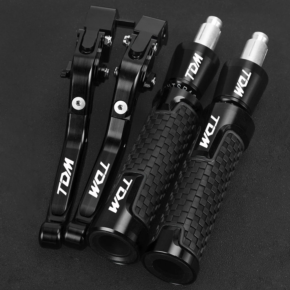 

Motorcycle Brake Clutch Levers 7/8'' 22mm Handlebar grips ends Handle bar For Yamaha TDM 900 TDM900 TDM 2004-2014 2013 2012 2011