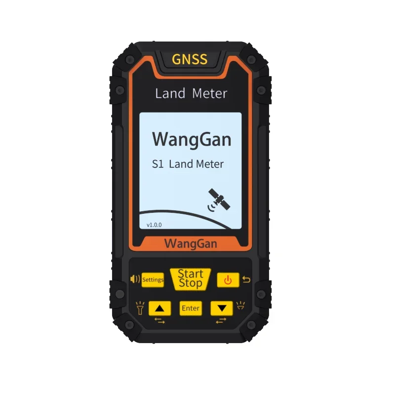 S1 Portable GPS GPS GLONASS SBAS BeiDou Land Measuring Meter Mountain Measurement 2.4 inch Screen Land Surveying Tool