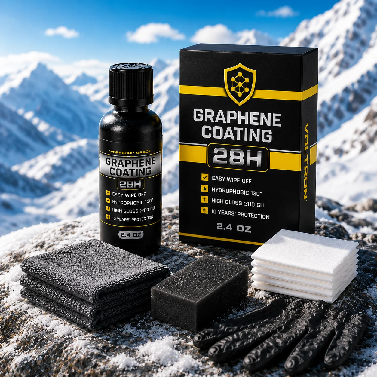 

Car Ceramic Nano Coating Agent Graphene Crystal Coating Hydrophobic Layer Car Polishing Paint Anti-Scratches Car Detailing