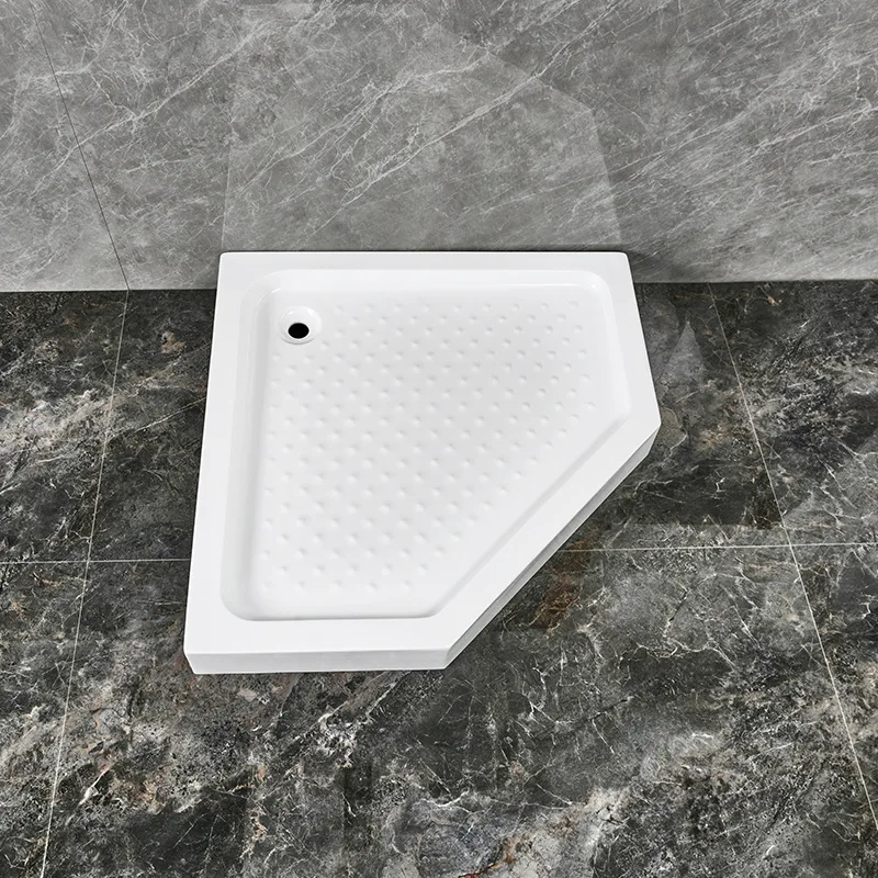 Shower room bottom base acrylic corner diamond shape shower room bottom basin