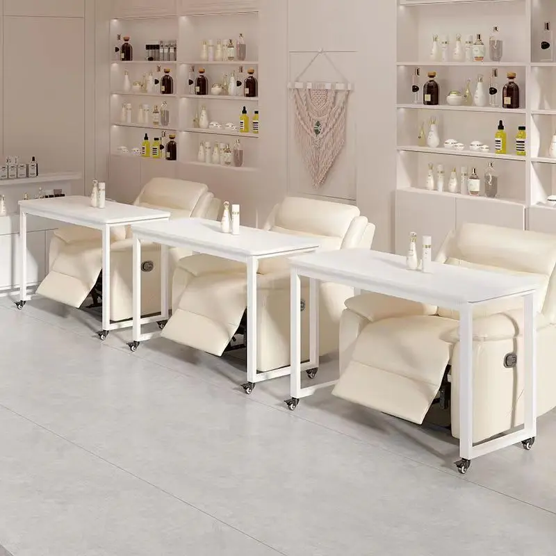 

Salon Professional Portable Manicure Table Nail Station Luxury Nail Spa Table