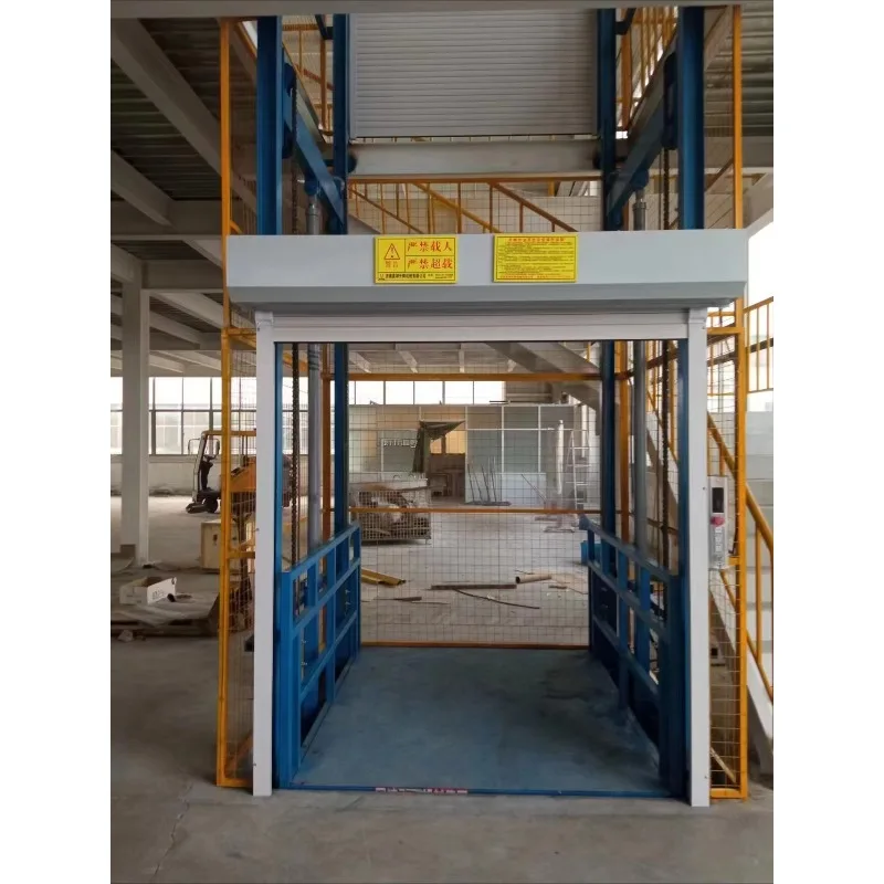 Custom Large Platform Goods Lift Hydraulic Heavy Duty Cargo Elevator for Factory Warehouse and Machinery Transport