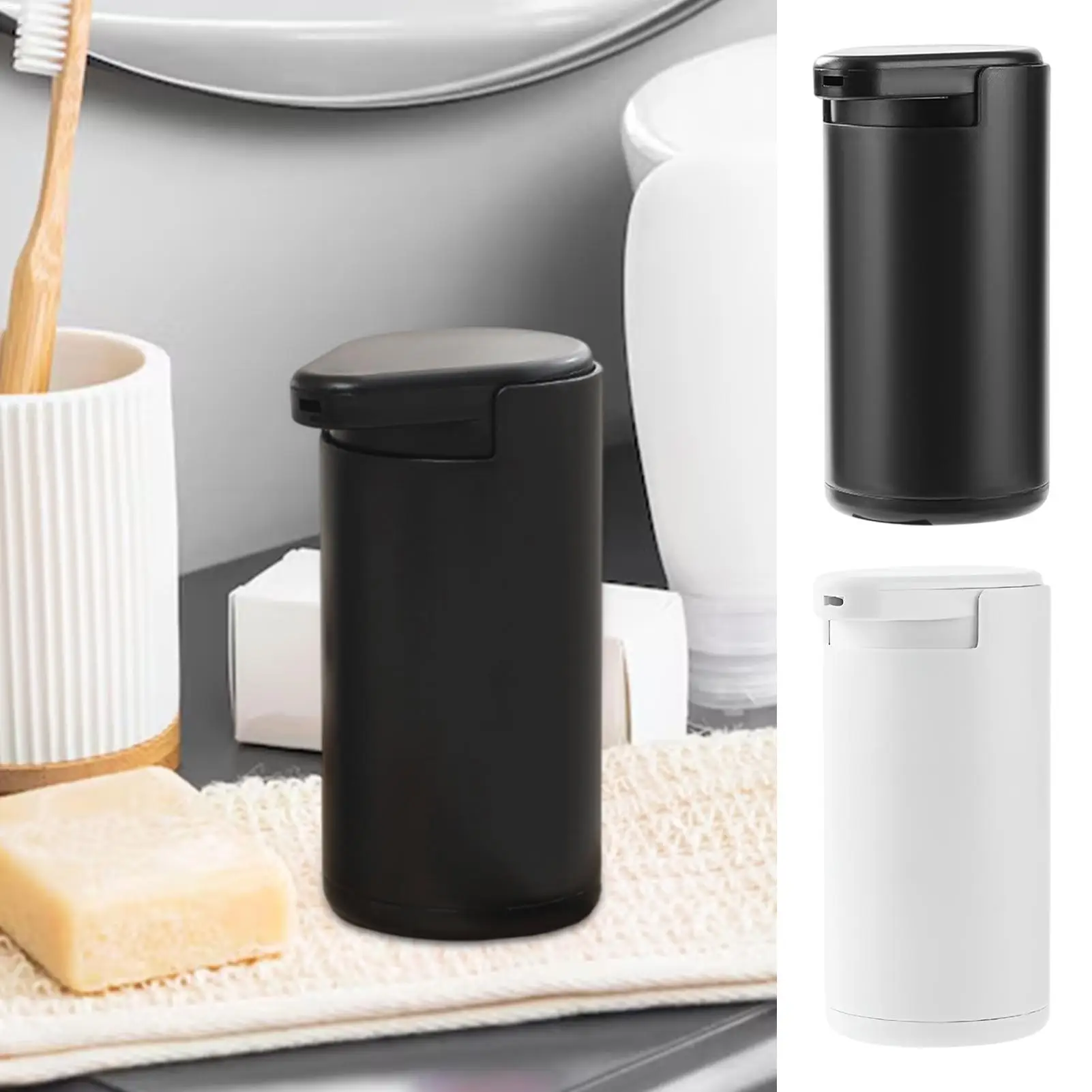 

Soap Dispenser Bathroom Press Refillable Liquid Pump Bottle Modern Soap Dispenser For Home Counter Kitchen Sink Vanity