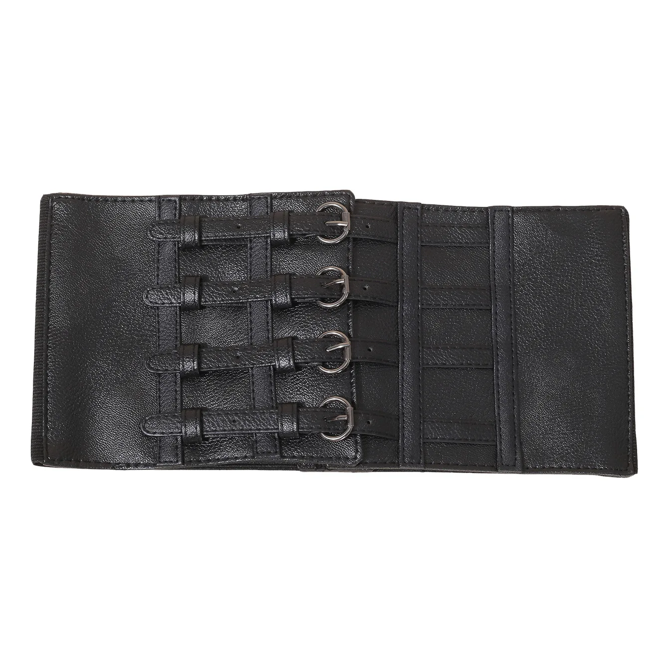 ベストセラーのエクストラワイドプラスサイズウエストベルト女性用装飾ウエストニッパーアウターウェアスカートとペアゴシック弾性ワイド