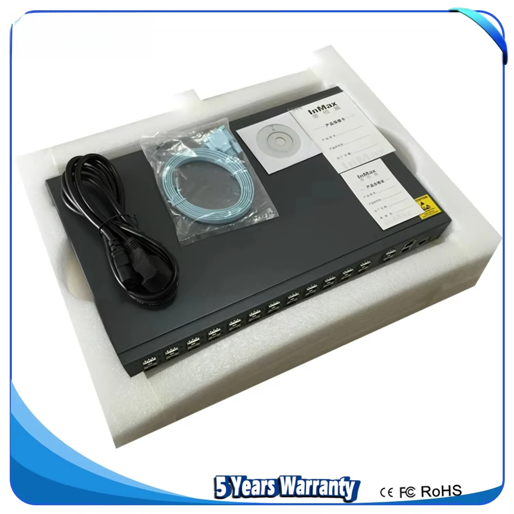 24 Port 10 100 1000mbps Network Switch Gigabit Sfp Network Switch