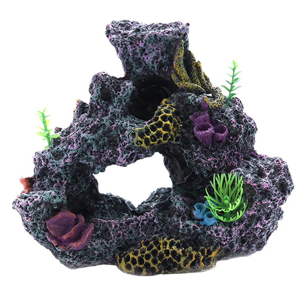 

nament Fish Tank Decorative Reef Simulation Coral Reef Aquarium L scape Simulation Safe Eco Friendly