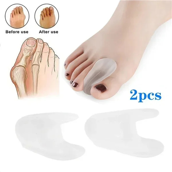 Delysia King 2Pcs Silicone Toe Separator