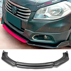 Front Bumper Spoiler for SUZUKI SX4 S-cross Splitter 2013 2014 2015 Protector Plate Lip Body Kit