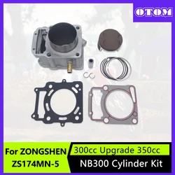 OTOM Motorcycle Modification Cylinder Kit For ZONGSHEN ZS174MN-5 NB300 NB350 Engine Parts 77mm 300cc upgraded to 350cc repackage