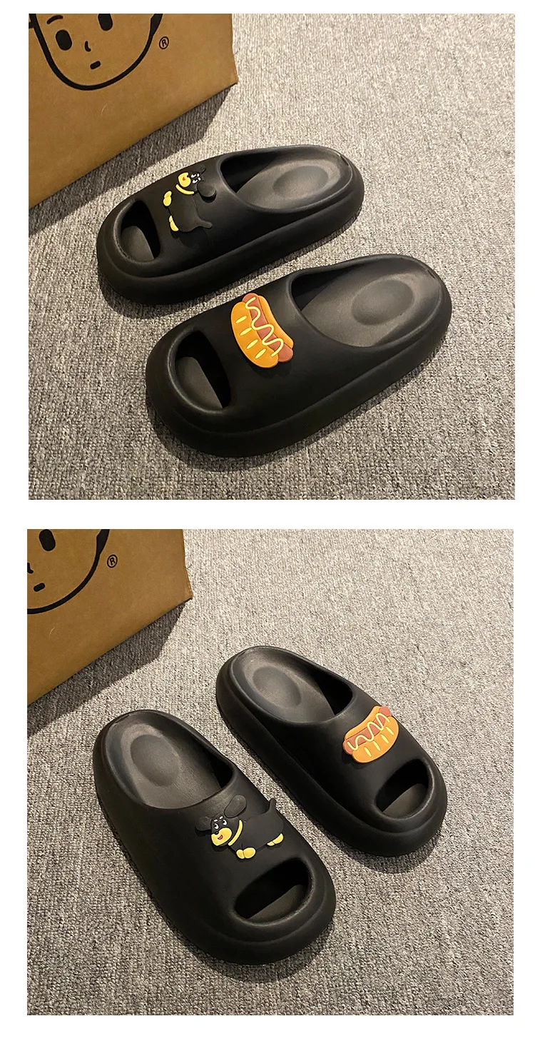 Niedliche EVA-Hausschuhe „Cloud Comfort“ – Unisex-Sommer-Slipper, rutschfeste und geruchsdichte Sandalen mit dicker Sohle für Zuhause/Strand – Detail 12