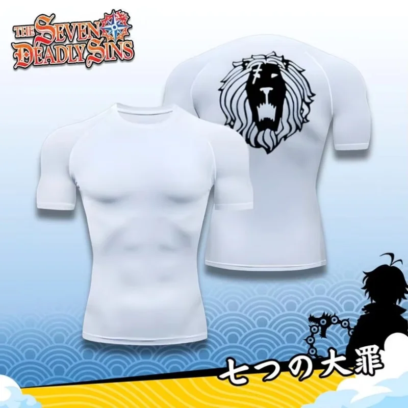 Escanor Compression Shirt | Escanor, 7 Deadly Sins, Anime, Gym, Compressor, Anime Shirt Merch Tight Anime Gym Shirt Cloths