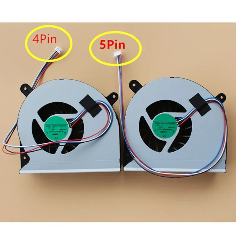 New CPU cooling fan GPU fan for Asus ROG g20ci g20ci g20aj g20cb 4 Pin 5 pin ab08812hx 26df00