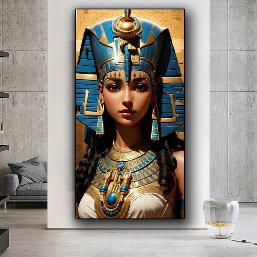 Egypt Queen Diamond Painting Kits New Arrival Large Size Death God Anubis Icon Diy Full Mosaic Embroidery Picture Wall Decor