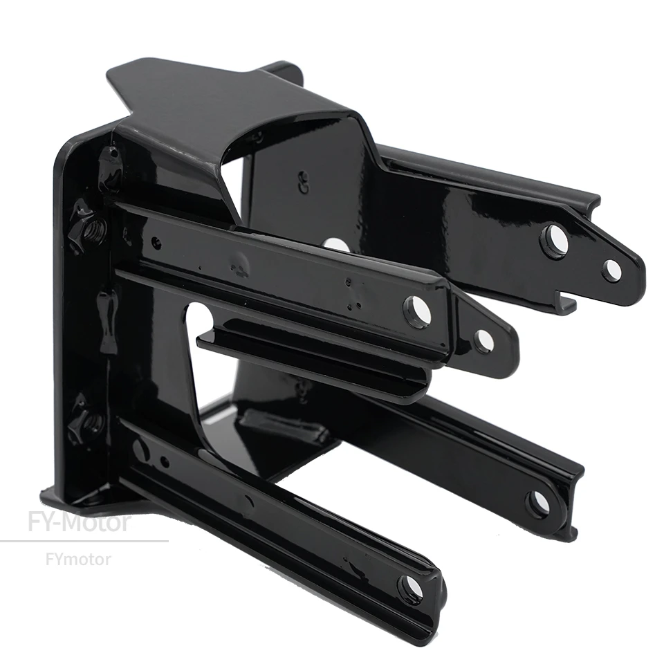 

Motorcycle Front Inner Fairing Finish Radio Caddy Mount Bracket Steel Power Fit For 2015-2024 Harley Road Glide Accessories