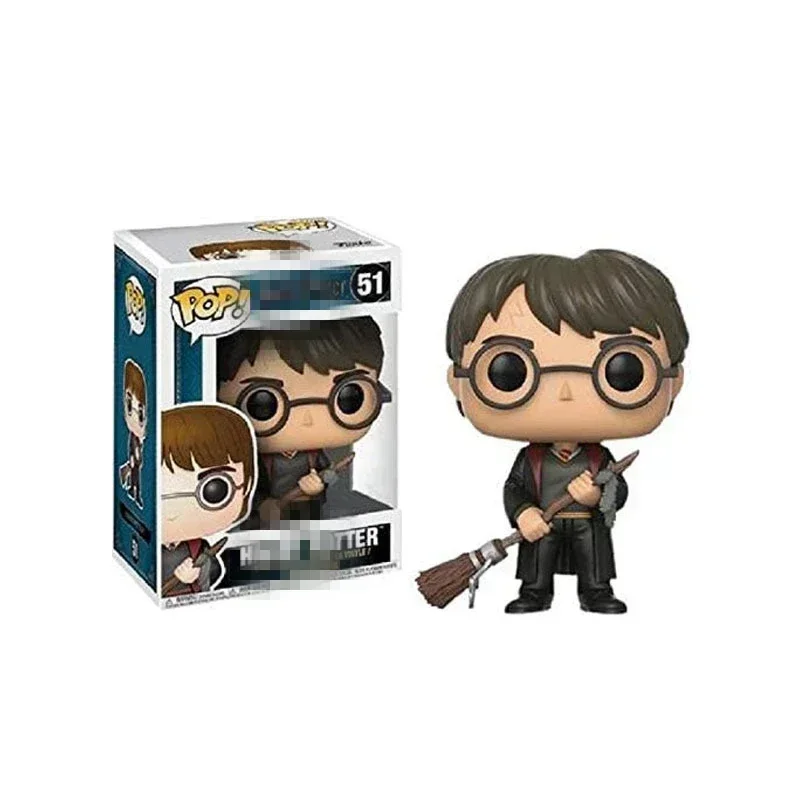 FUNKO Harryy Potters MOANING MYRTLE 61# Glows in the Dark Nearly Headless Nick 62# Malfoy 13# Delacour 108# Action Toy Figures