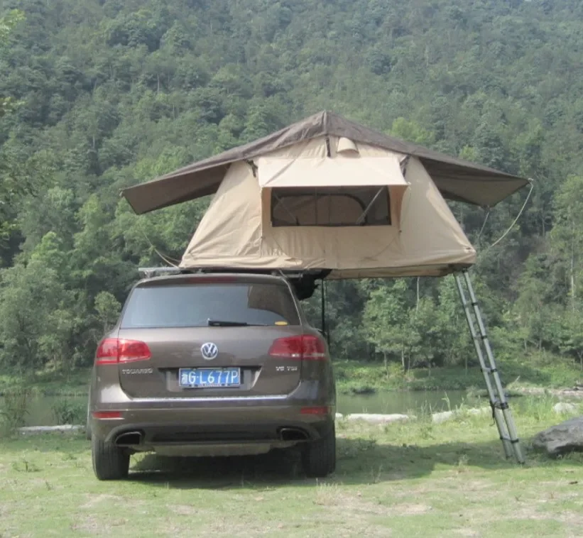 Cheap aluminum family rooftop portable diy for sale camping car roof tent