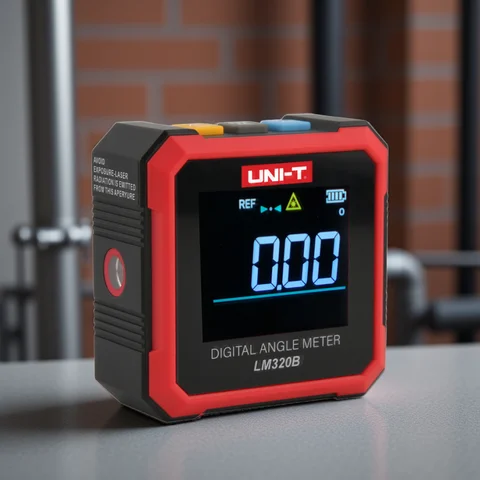 UNI-T Angle Meter LM320F LM320D Electronic Level Magnetic Inclinometer Digital Protractor LM320C Angle Finder Bevel Box