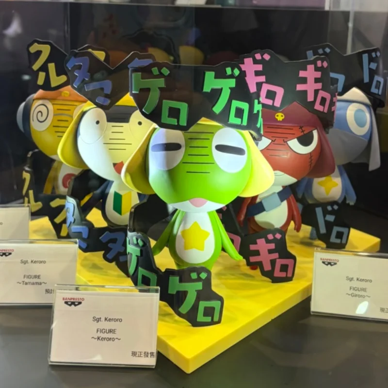 Genuine New Bandai Banpresto Sgt. Keroro Earth Destruction Crisis Giroro Kururu Dororo Tamama Prize Figure Collectible Toy Gift