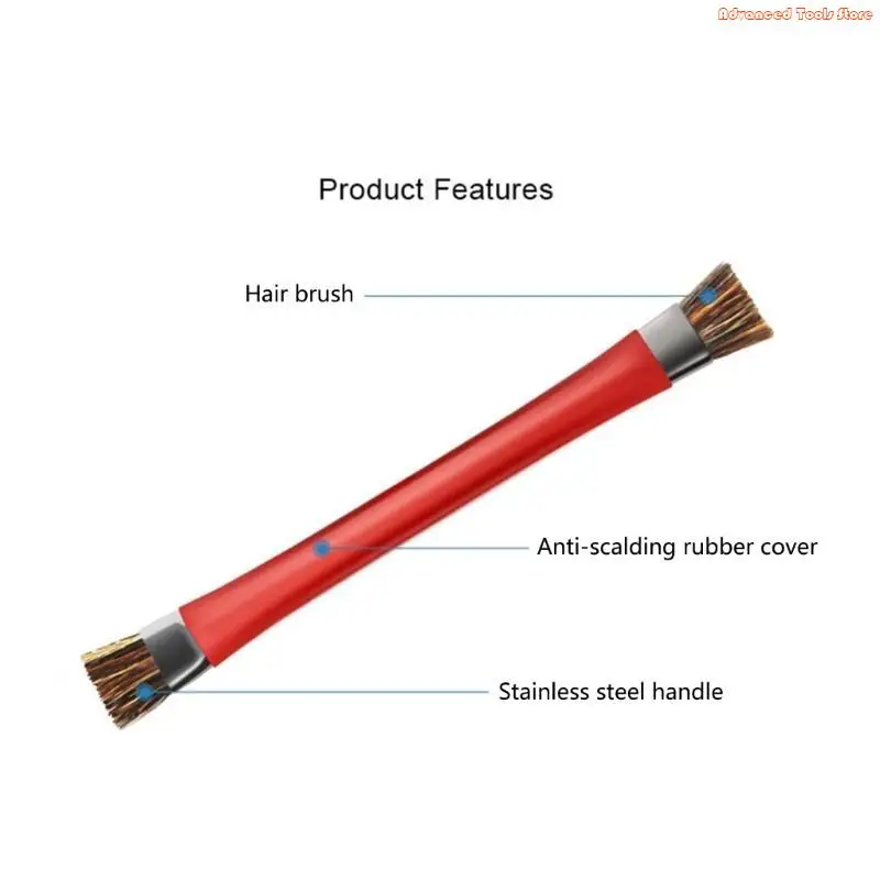Double Head Anti-Static ESD Safe Cleaning Brush Small Clean Repair Part W91B